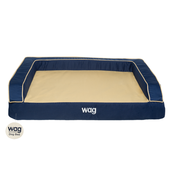 Wag Brands Dog Bed Ocean Blue 2