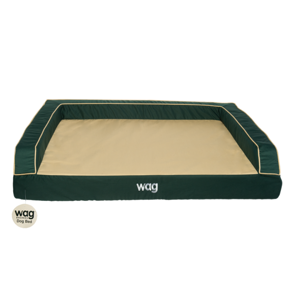 Wag Brands Dog Bed Pine Green 2
