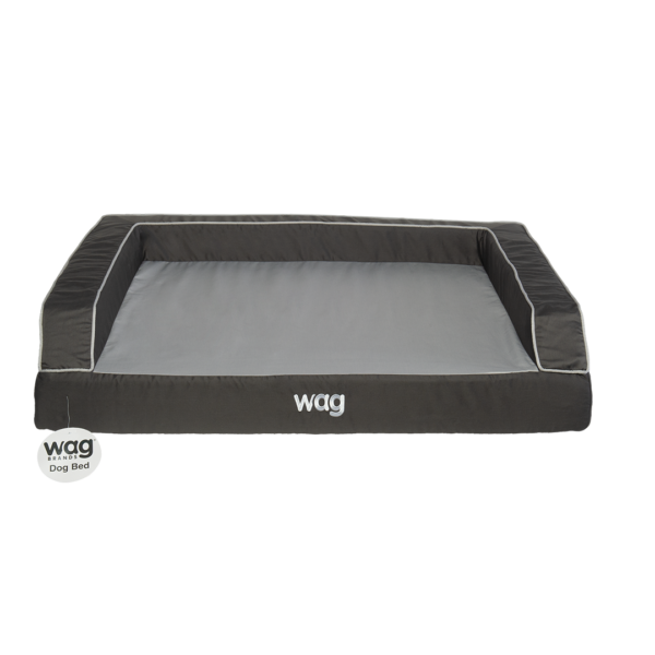 Wag Brands Dog Bed Stone Grey 2