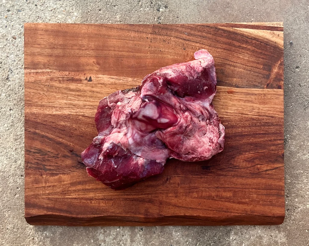 Raw Beef Kneecap
