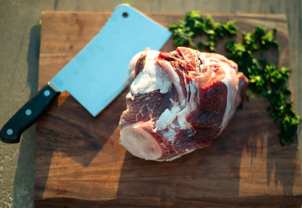 Raw Beef Knuckle Bone